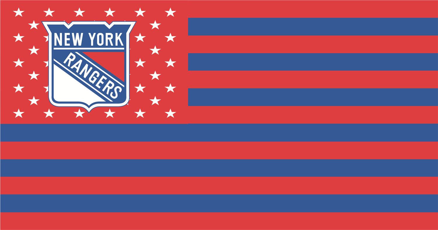 New York Rangers Flags iron on heat transfer